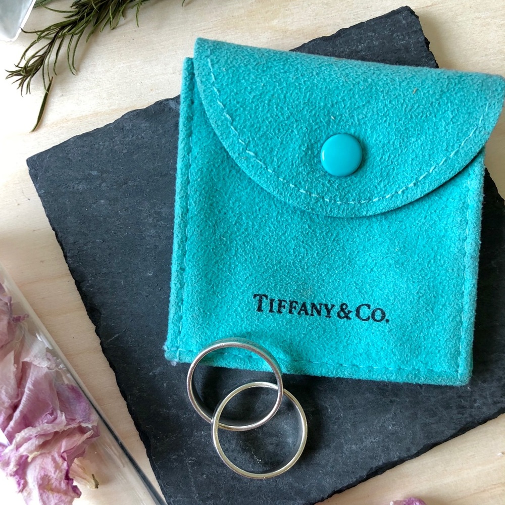 AUT Tiffany & Co. double band silver ring (6)